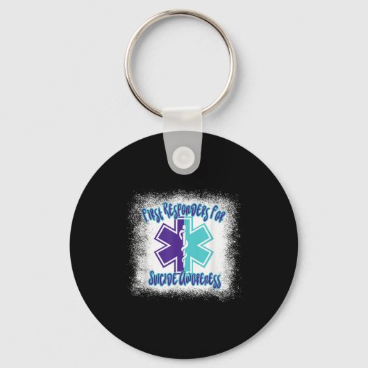 Eerste reacties voor zelfmoordbewustzijn EMT Param Sleutelhanger (Voorkant)