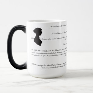 Eerste regels van Jane Austen-romans Magische Mok