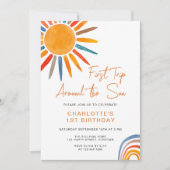 Eerste reis rond de 1e verjaardag van het Sun Girl Kaart (Voorkant)