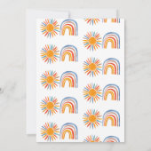 Eerste reis rond de 1e verjaardag van het Sun Girl Kaart (Achterkant)