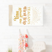 Eerste reis rond de Aangepast van de Eerste Dagen  Spandoek (Insitu)