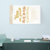 Eerste reis rond de Aangepast van de Eerste Dagen  Spandoek (Beurs)