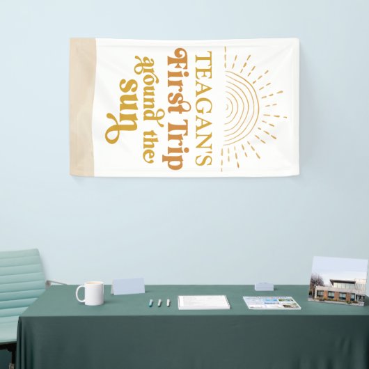 Eerste reis rond de Aangepast van de Eerste Dagen  Spandoek (Beurs)