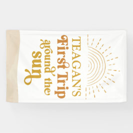 Eerste reis rond de Aangepast van de Eerste Dagen  Spandoek