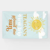 Eerste reis rond de Aangepast van de Eerste Dagen  Spandoek (Horizontaal)