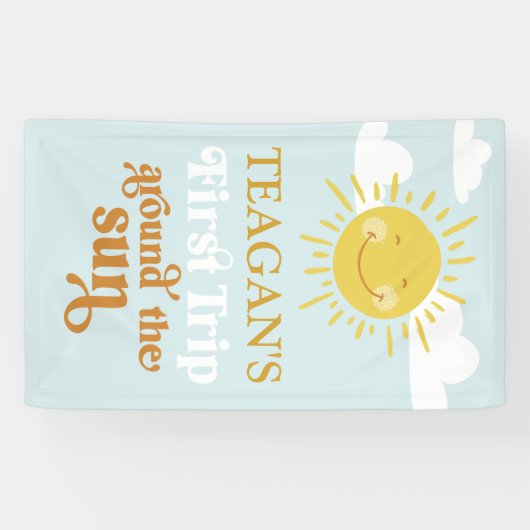 Eerste reis rond de Aangepast van de Eerste Dagen  Spandoek (Horizontaal)