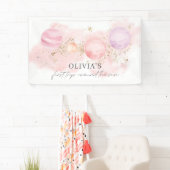 Eerste reis rond de achtergrond van de zonnebanner spandoek (Insitu)