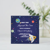 Eerste reis rond de buitenruimte van de zon 1e ver kaart (Staand voorkant)