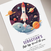 Eerste reis rond de buitenruimte van de zon 1e ver kaart