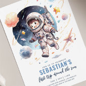 Eerste reis rond de buitenruimte van de zon 1e ver kaart