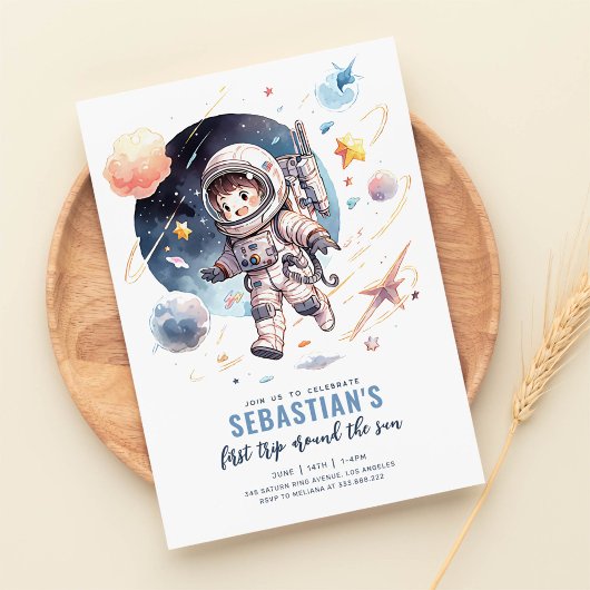 Eerste reis rond de buitenruimte van de zon 1e ver kaart