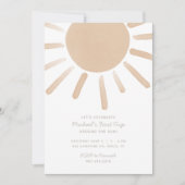 Eerste reis rond de Eerste Uitnodiging van de Zon (Voorkant)