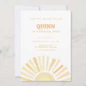 Eerste reis rond de Eerste Uitnodiging van de Zon  (Voorkant)