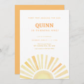 Eerste reis rond de Eerste Uitnodiging van de Zon  (Voorkant / Achterkant)