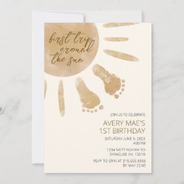 Eerste reis rond de Eerste Uitnodiging van de Zon 