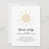 Eerste reis rond de eerste uitnodiging van de zond (Voorkant)