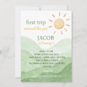 Eerste reis rond de eerste uitnodiging van de zond (Voorkant)