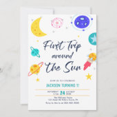 Eerste reis rond de eerste uitnodiging van de zond (Voorkant)