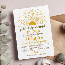 Eerste reis rond de eerste uitnodiging van de zond