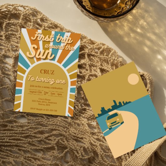 Eerste reis rond de eerste uitnodiging van de zond