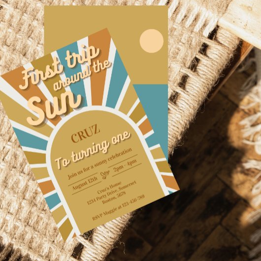 Eerste reis rond de eerste uitnodiging van de zond