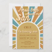 Eerste reis rond de eerste uitnodiging van de zond (Voorkant)