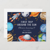 Eerste reis rond de eerste uitnodiging van de zond (Voorkant / Achterkant)