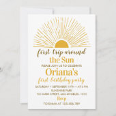 Eerste reis rond de eerste uitnodiging van de zond (Voorkant)