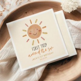 Eerste reis rond de eerste zondag servet