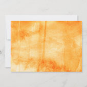 Eerste reis rond de foto van de eerste zondag bedankkaart (Achterkant)