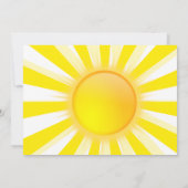 Eerste reis rond de foto van de eerste zondag kaart (Achterkant)