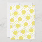 Eerste reis rond de foto van de eerste zondag kaart (Achterkant)