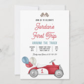 Eerste reis rond de hartlijn van het spoor 1 zater kaart (Voorkant)