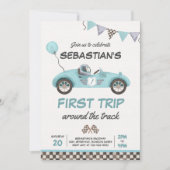 Eerste reis rond de hartlijn van het spoor 1 zater kaart (Voorkant)