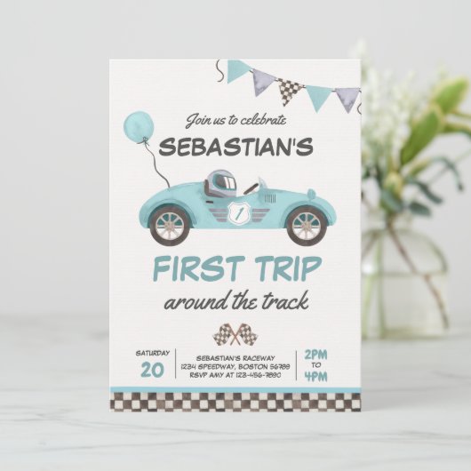 Eerste reis rond de hartlijn van het spoor 1 zater kaart (Staand voorkant)