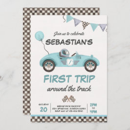 Eerste reis rond de hartlijn van het spoor 1 zater kaart