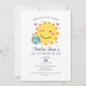 Eerste reis rond de Kinder zon op de eerste verjaa Kaart (Voorkant)