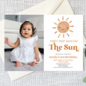 Eerste reis rond de Sun Boho 1e verjaardag Kaart
