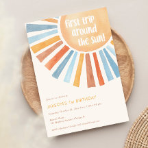 Eerste reis rond de Sun Boho 1e verjaardagsfeestje