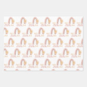 Eerste reis rond de Sun Boho naam Inpakpapier Vel (Voorkant)