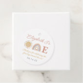 Eerste reis rond de Sun Boho op 1 oktober Bedankjes Labels (In situ)