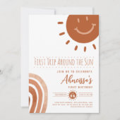 Eerste reis rond de Sun Boho op 1 oktober Kaart (Voorkant)