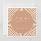 Eerste reis rond de Sun Boho op 1 oktober Kaart (Voorkant)