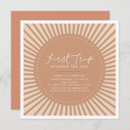 Eerste reis rond de Sun Boho op 1 oktober Kaart