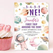 Eerste reis rond de Sun Girl Space 1e verjaardag