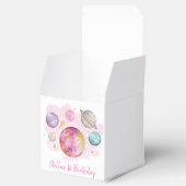 Eerste reis rond de Sun Girls Birthday Party Bedankdoosjes (Geopend)