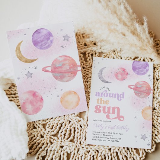 Eerste reis rond de Sun Space uitnodiging