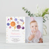 Eerste reis rond de uitnodiging van de zondag (Staand voorkant)