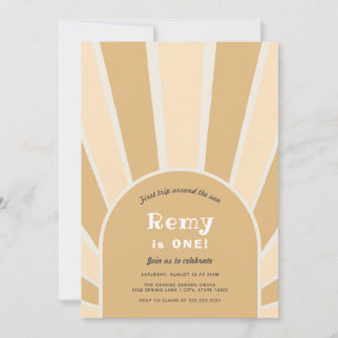 Eerste reis rond de uitnodiging van de zondag