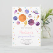 Eerste reis rond de uitnodiging van de zondag (Staand voorkant)